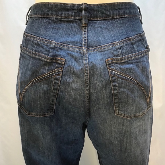 🔵Size 3 Petite Right Fit Stretch Bootcut-Medium - Picture 6 of 16
